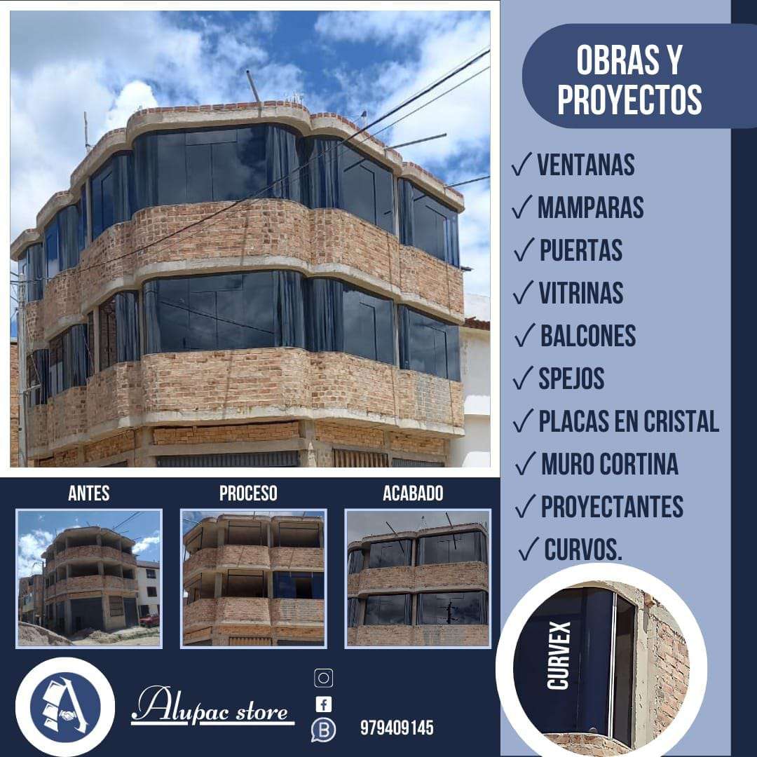 Obras y proyectos Inicio Alupac Store